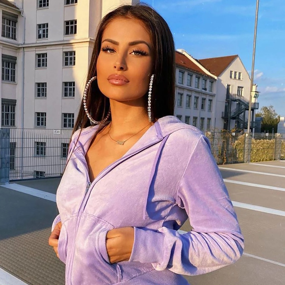 Fashion Nova Y2K Goddess Velour Set